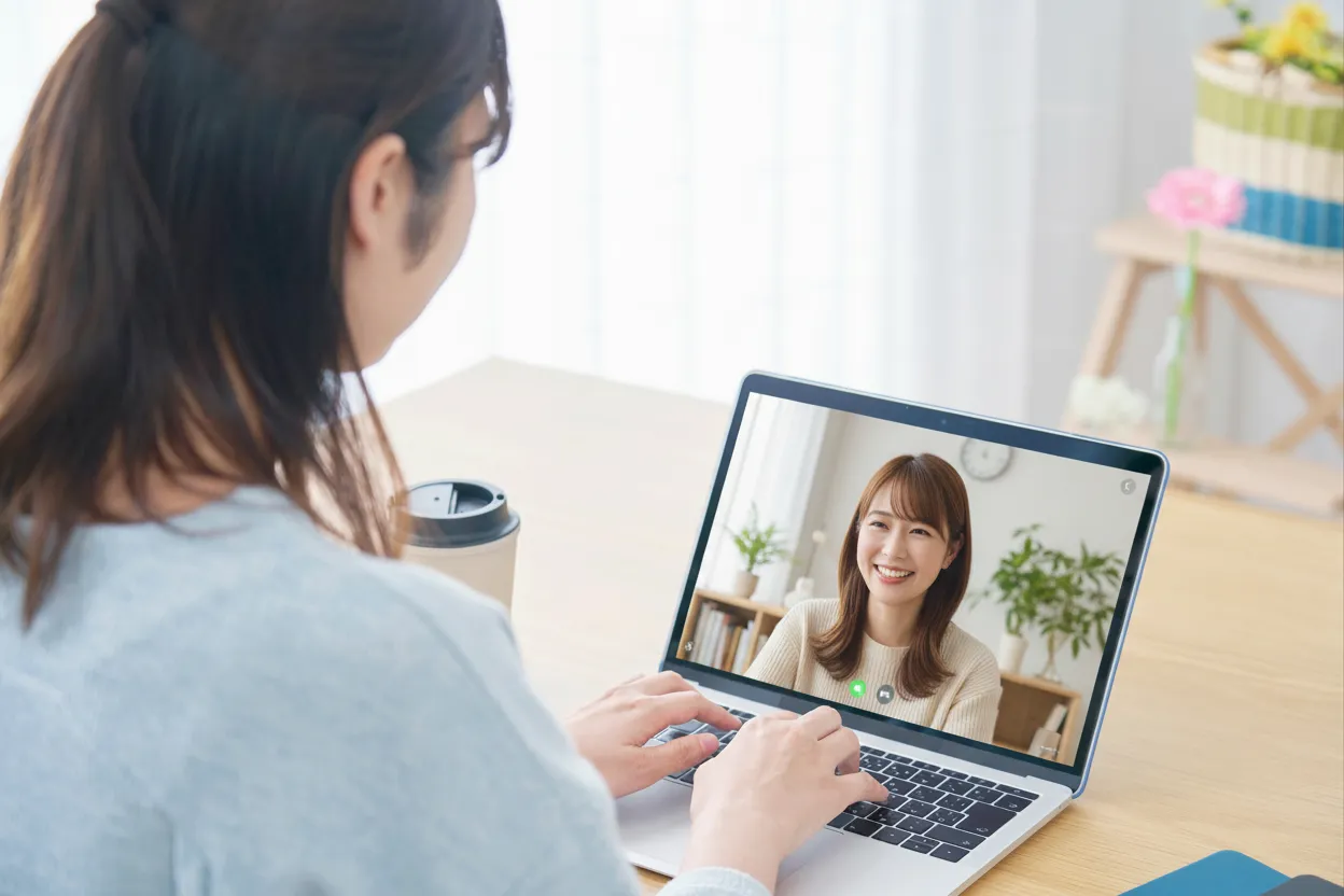 デザイナーとのビデオ通話